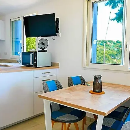Ferienhaus Maison Bord De Vue Exceptionnelle Avec Acces Prive Carqueiranne